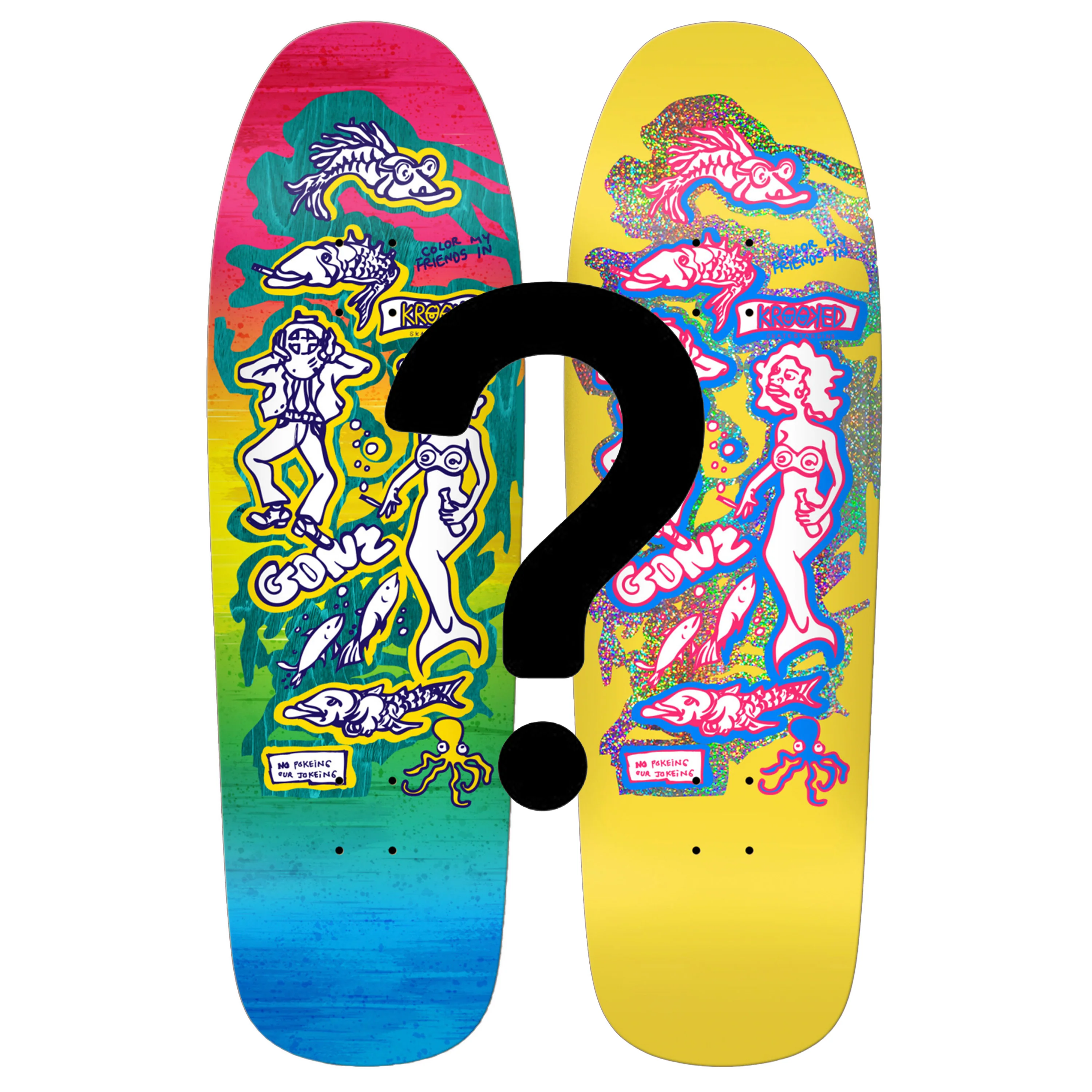 KROOKED GONZ COLOR MY FRIENDS BLIND BAG