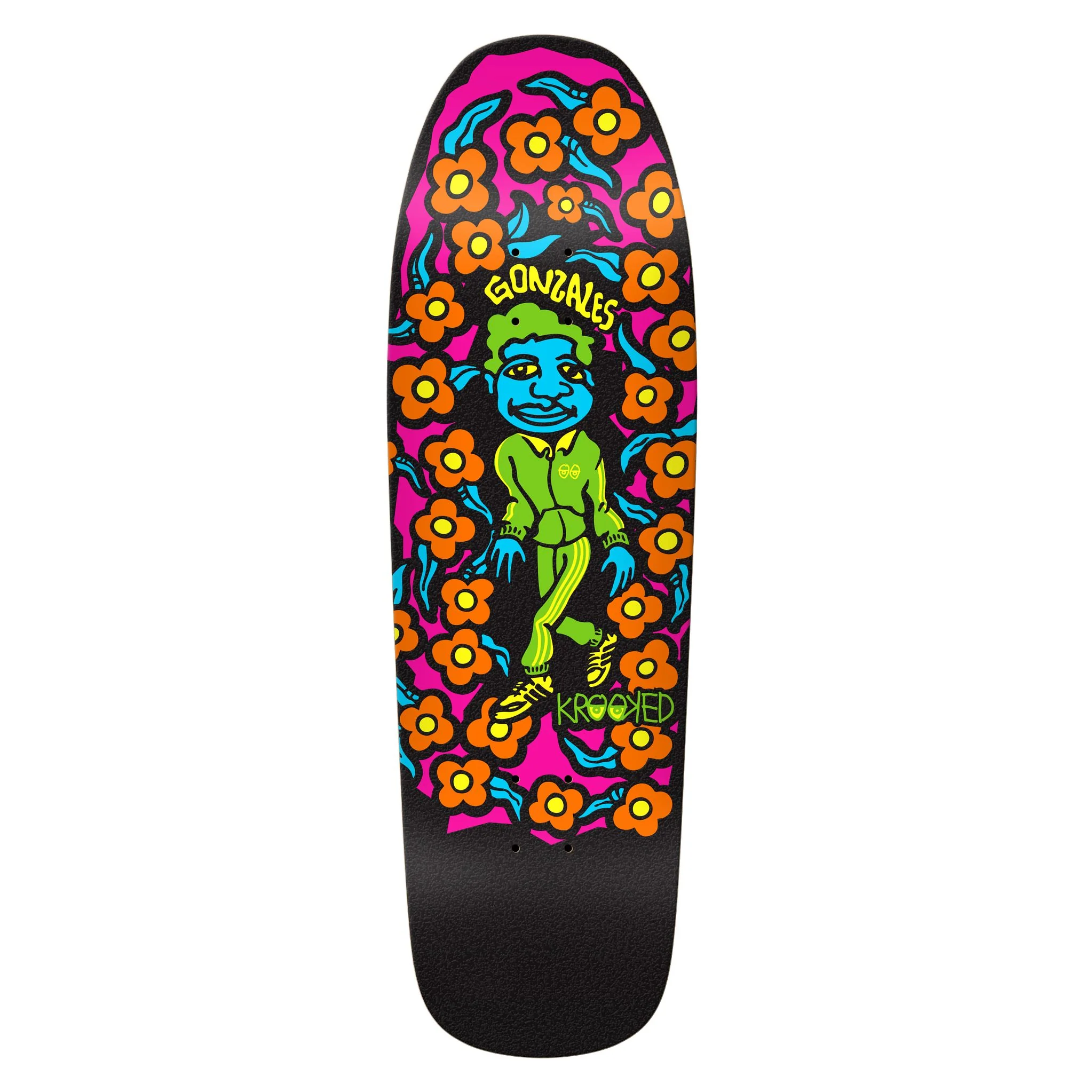 KROOKED GONZ SWEATPANTS BLACK SHAPED