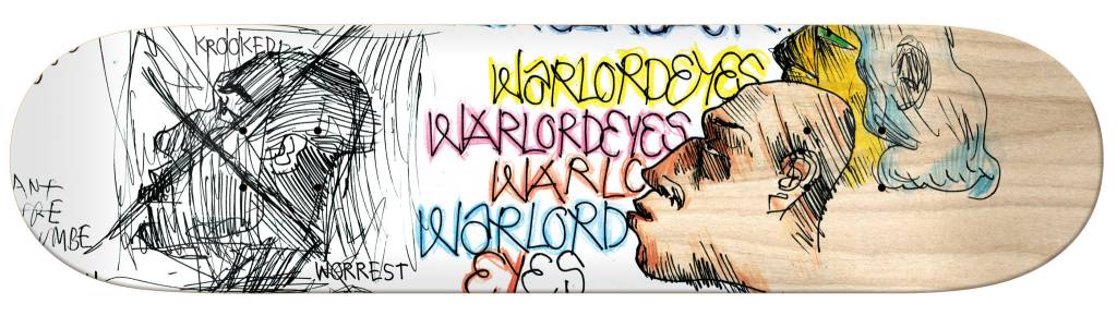 KROOKED BOBBY WORREST WARLORDEYES 8.25