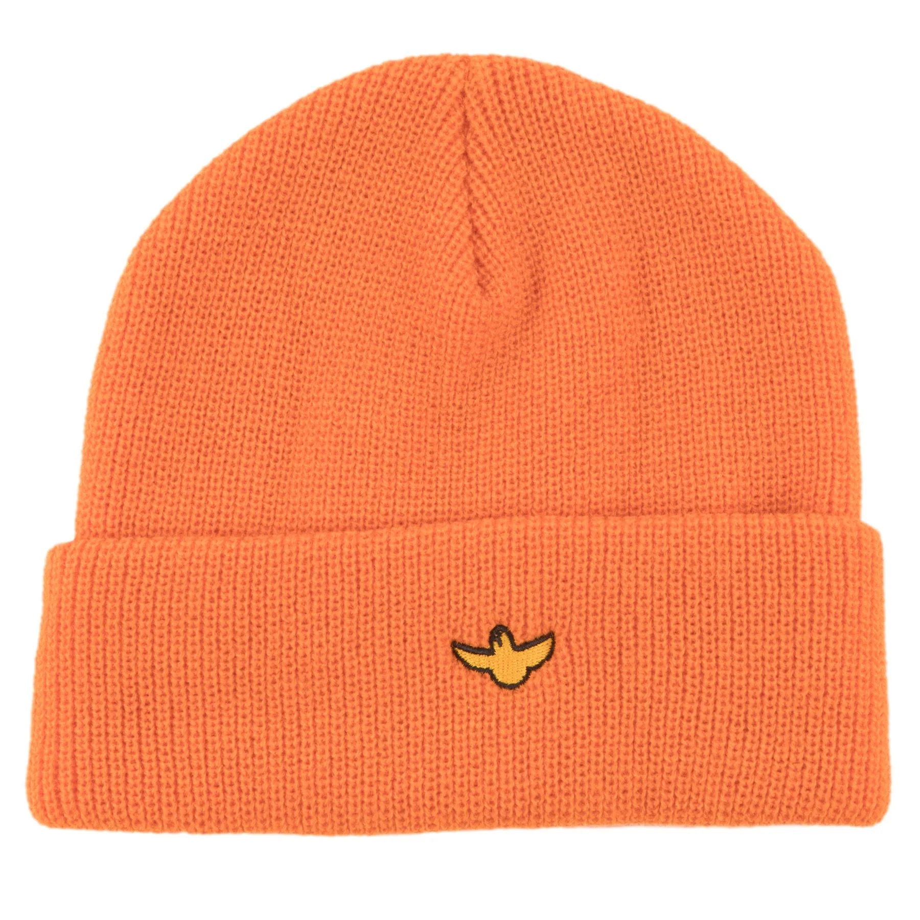 KROOKED OG BIRD CUFF BEANIE ORANGE
