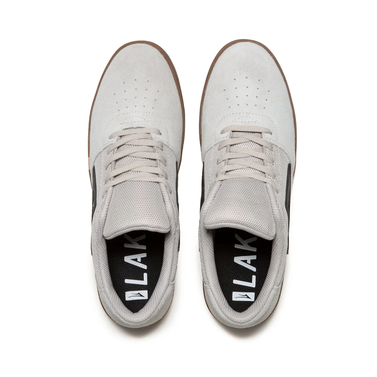 LAKAI BRIGHTON WHITE/GUM SUEDE - Image 4
