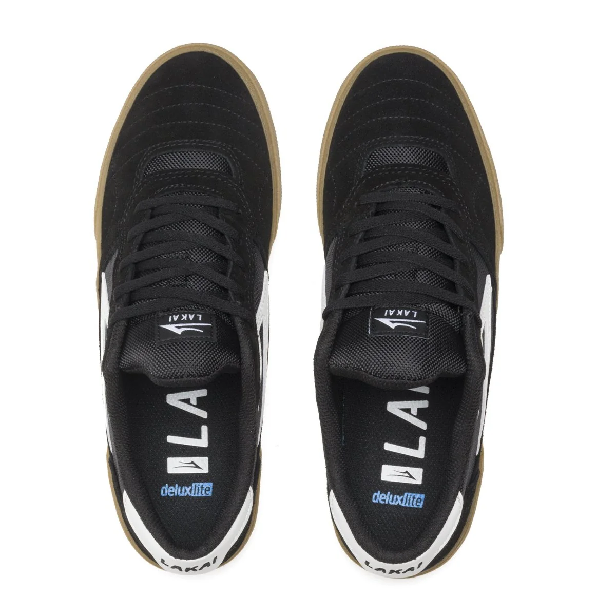 LAKAI CAMBRIDGE BLACK / GUM - Image 2