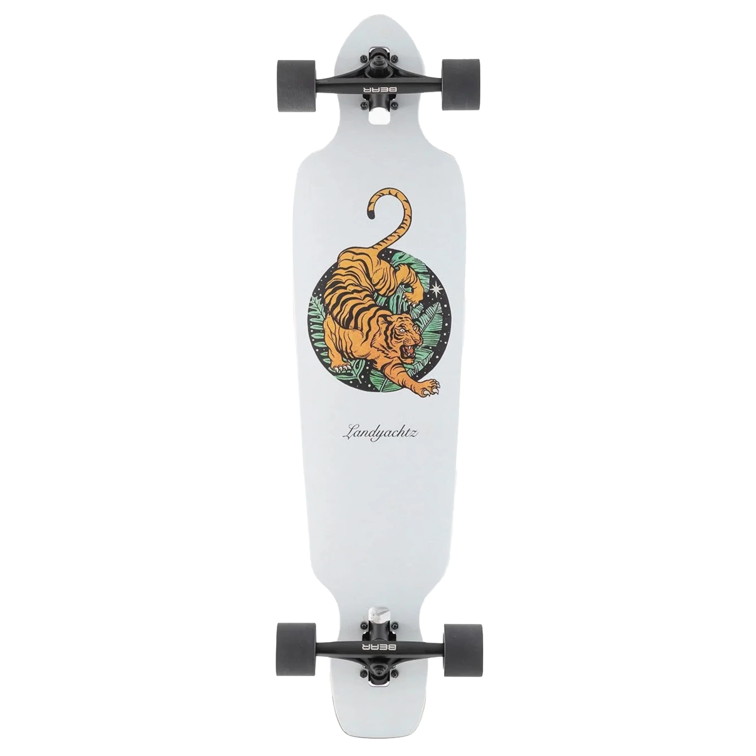 LANDYACHTZ BATTLE AXE PAPER TIGER LONGBOARD
