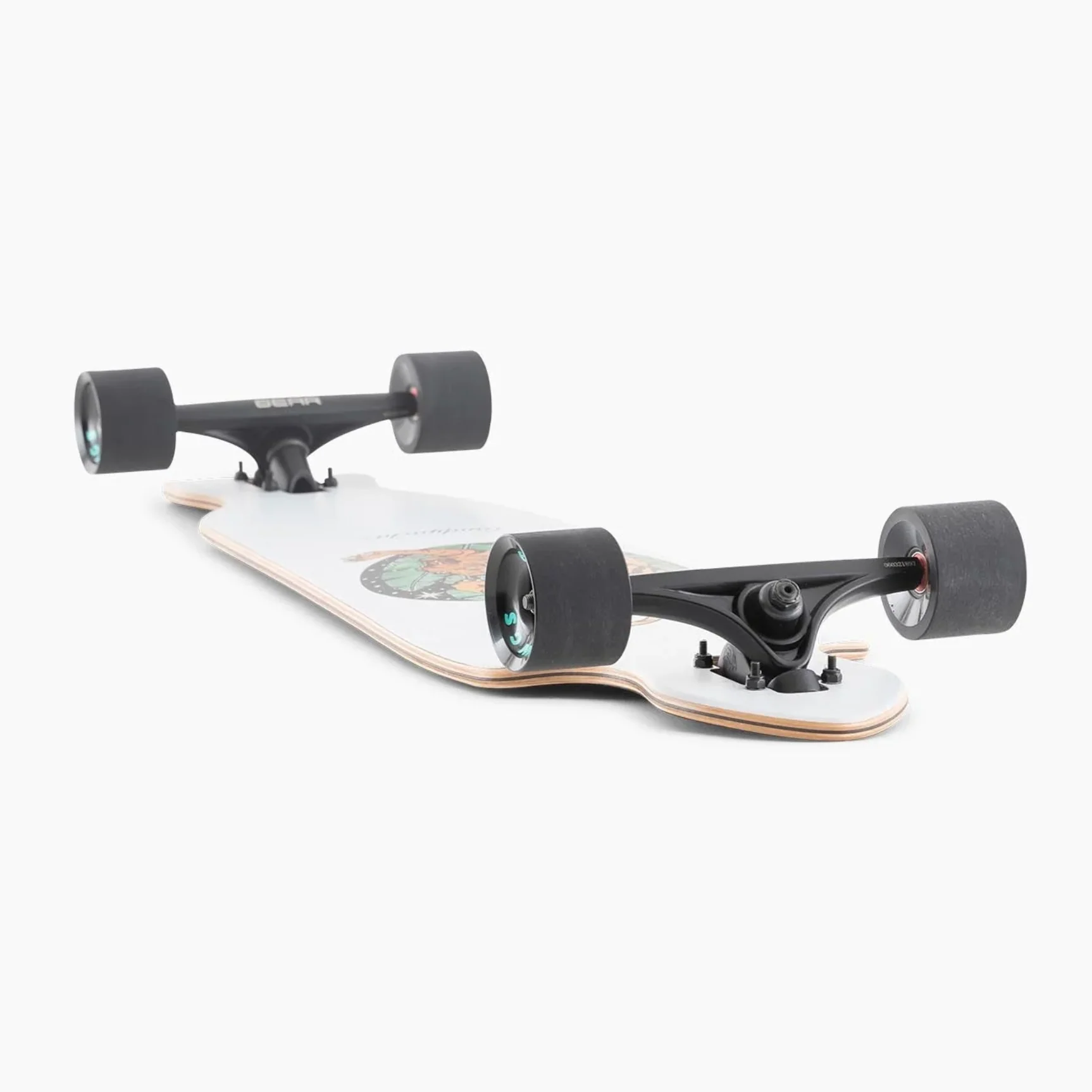 LANDYACHTZ BATTLE AXE PAPER TIGER LONGBOARD - Image 6
