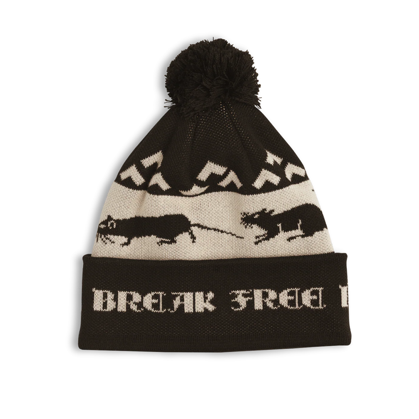 LAST RESORT AB RAT RACE BEANIE CHOCOLATE