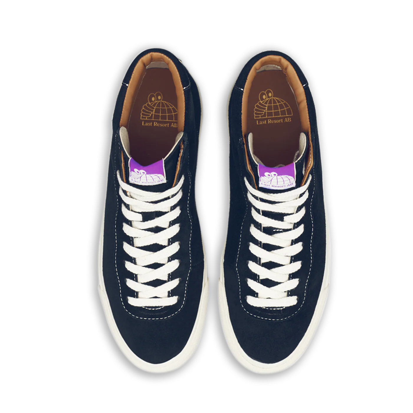 LAST RESORT AB VM001 HI SUEDE OLD BLUE/WHITE - Image 3