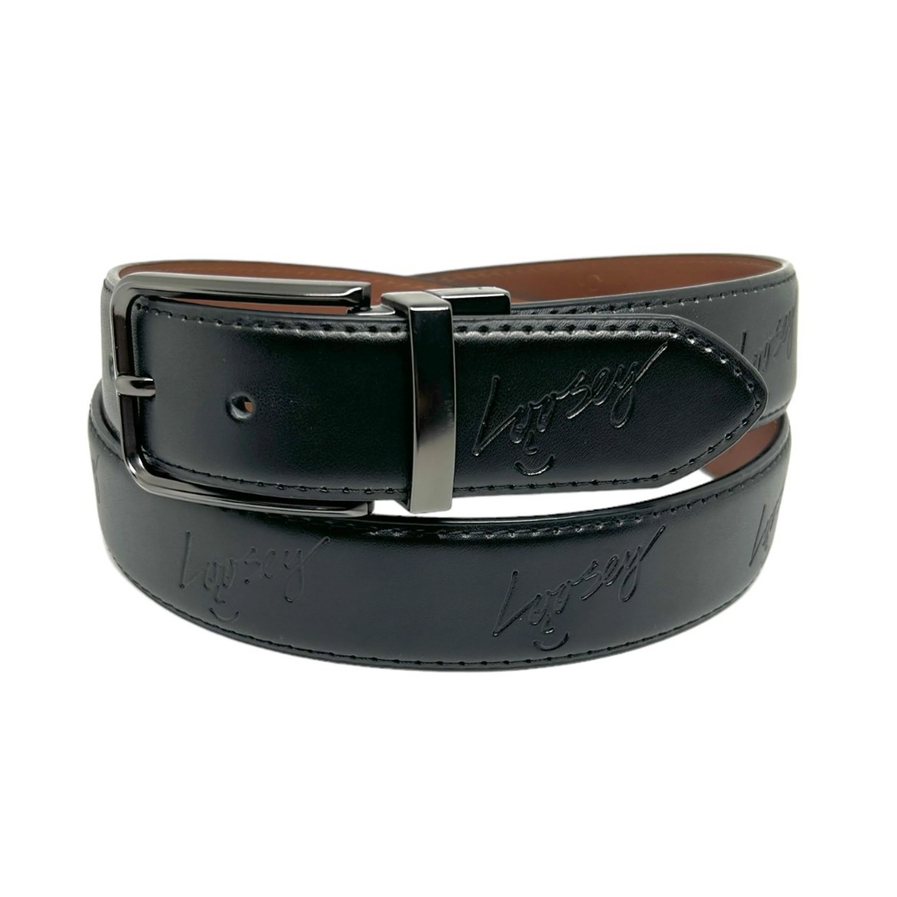 LOOSEY 2 AND 1 BELT BROWN / BLACK
