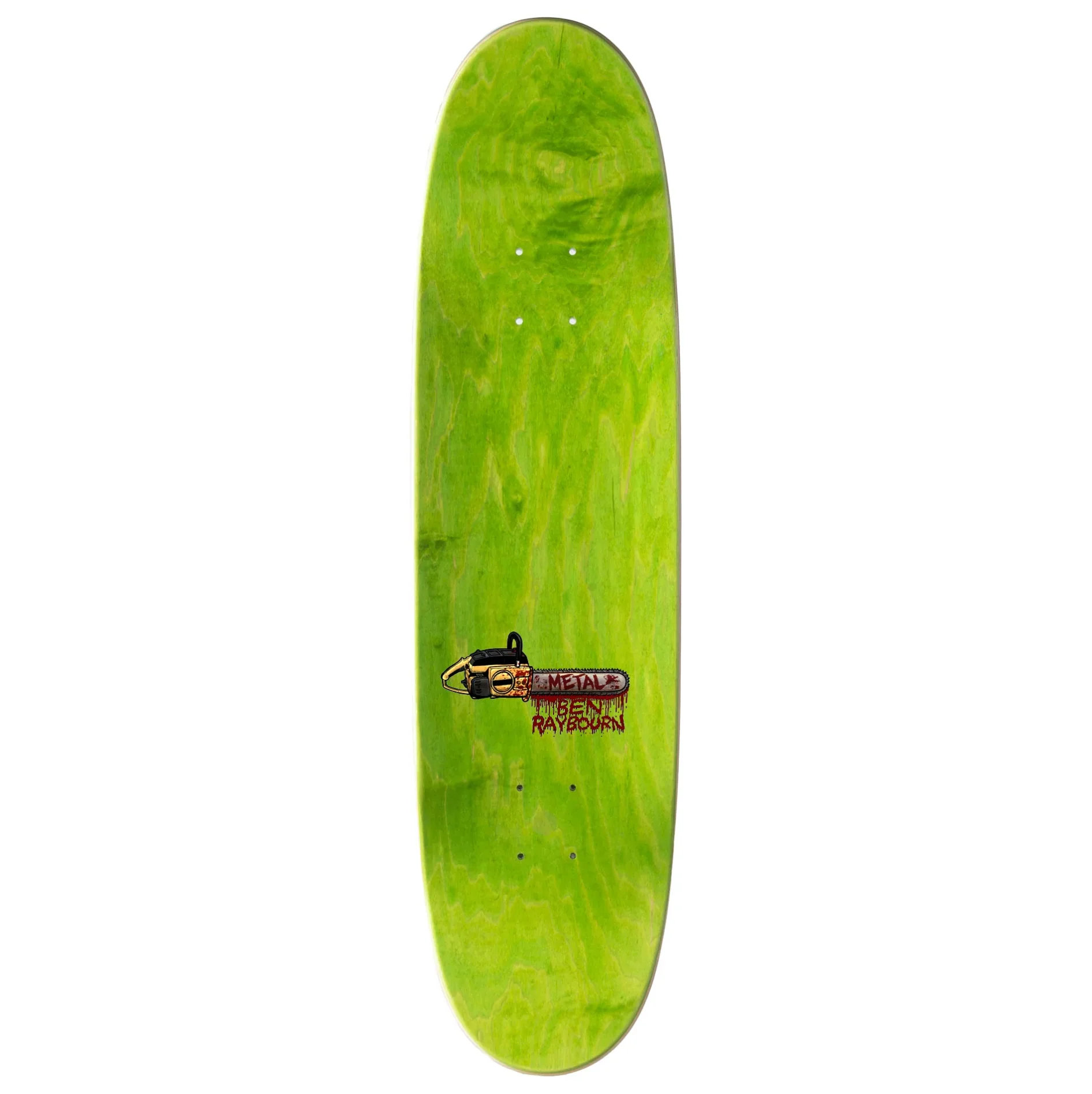 METAL BEN RAYBOURN CHAINSAW FOOTBALL SHAPE - Image 2