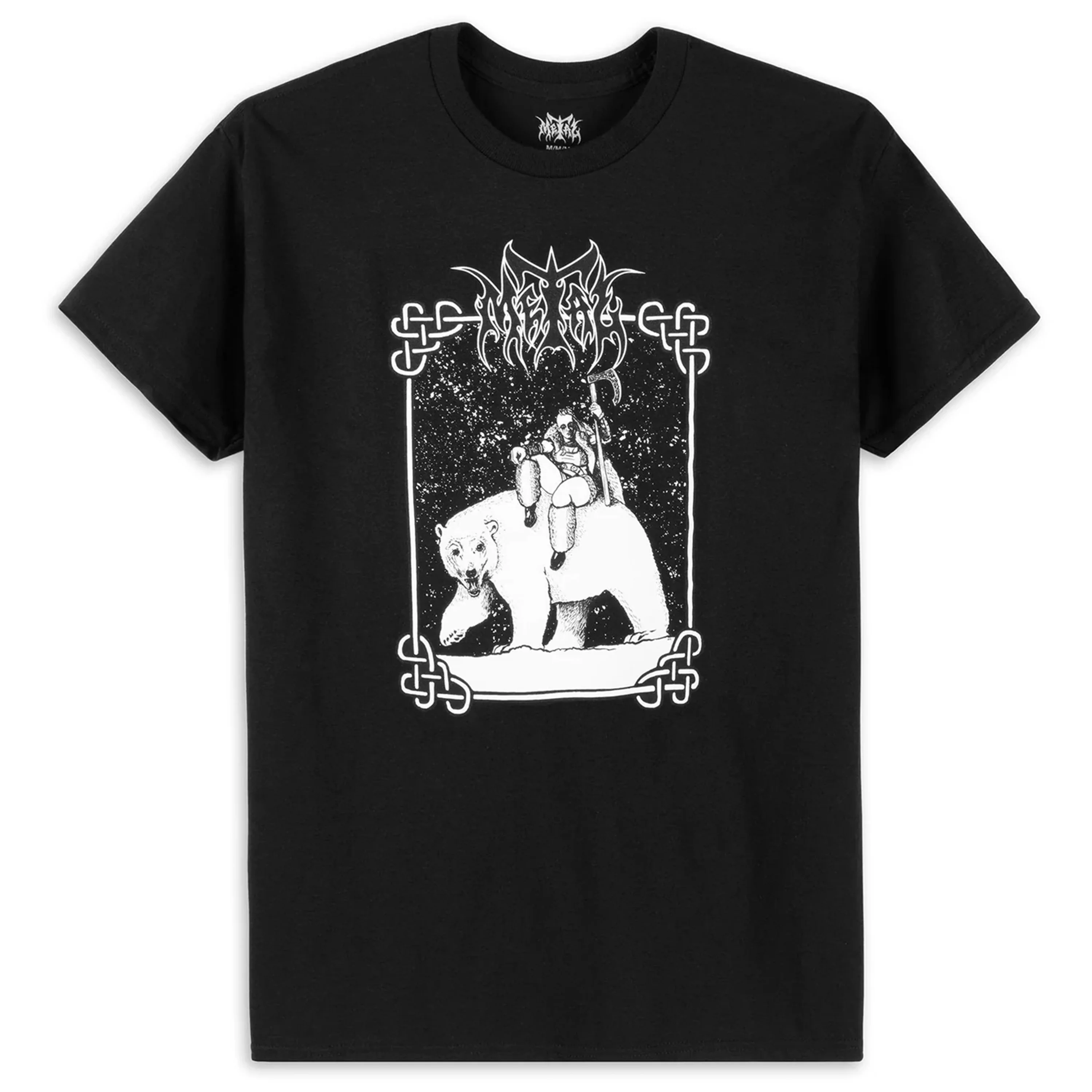 METAL VALKYRIE TEE BLACK