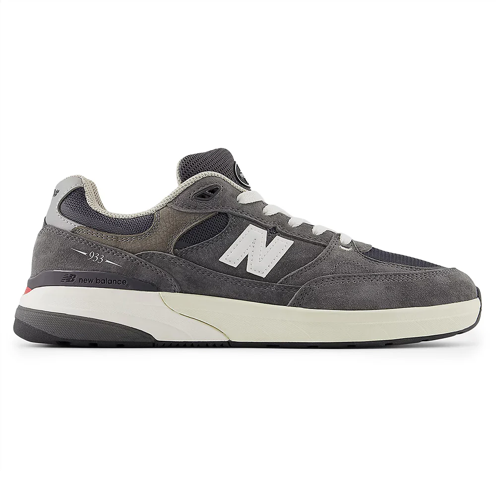 NB NUMERIC "GREY DAYS" REYNOLDS 933 DARK GREY / WHITE