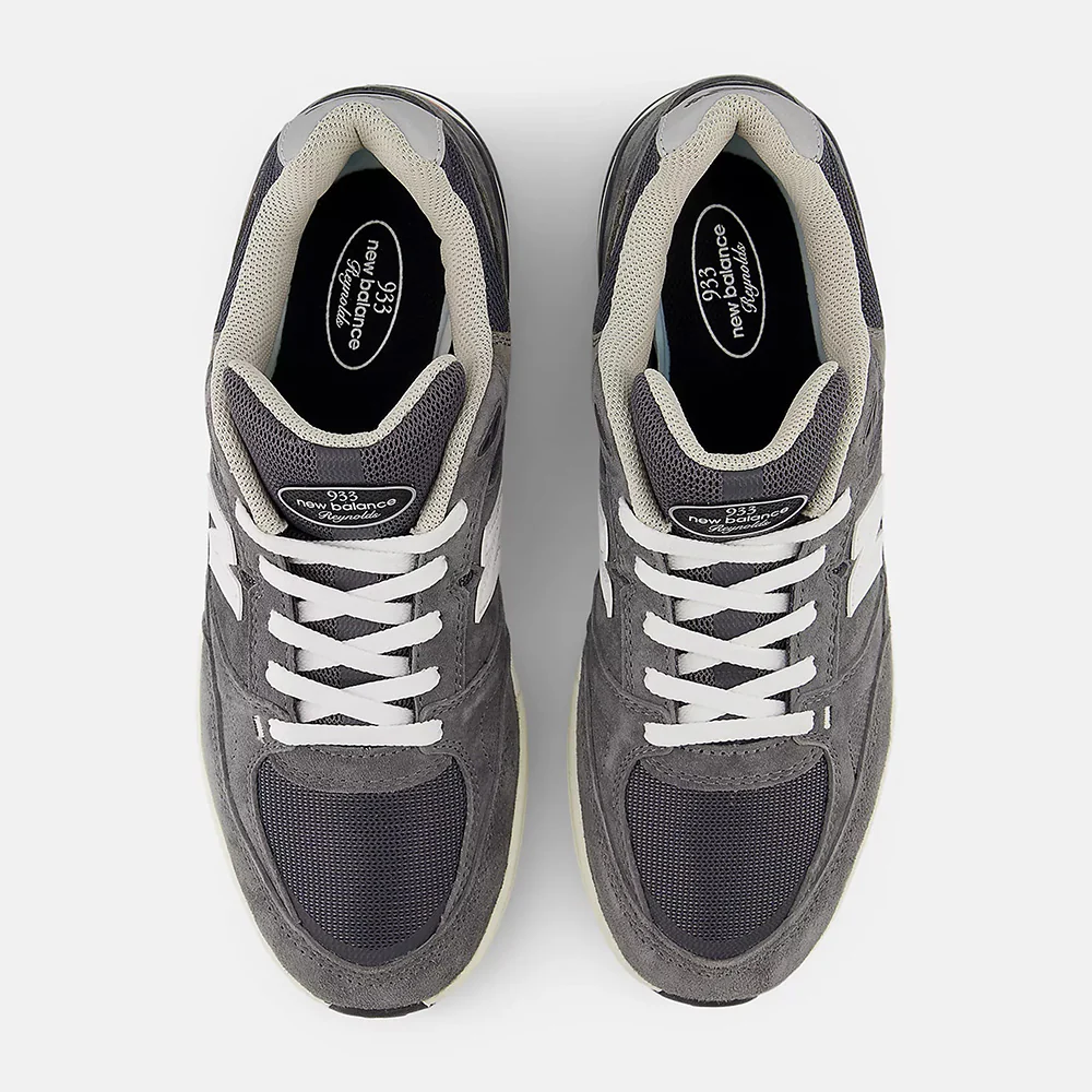 NB NUMERIC "GREY DAYS" REYNOLDS 933 DARK GREY / WHITE - Image 7