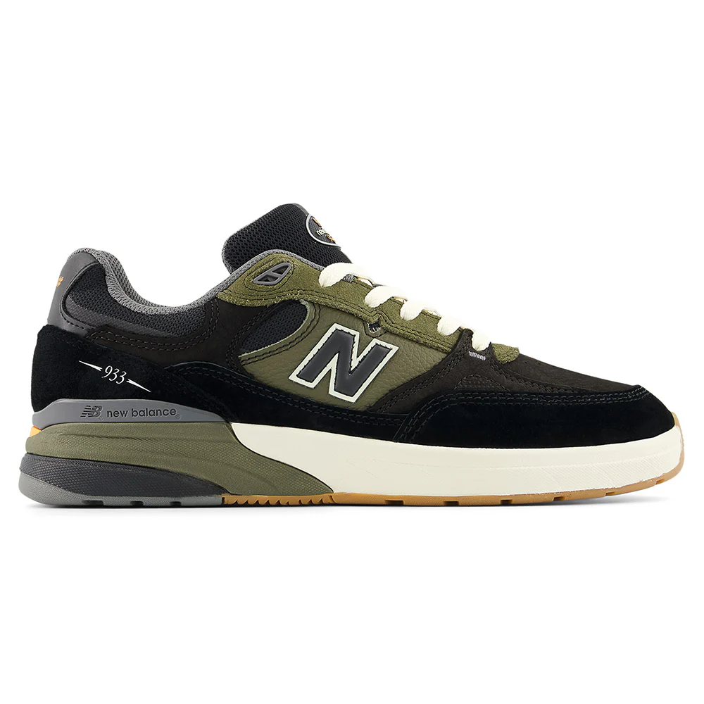 NB NUMERIC REYNOLDS 933 BLACK / DARK OLIVINE