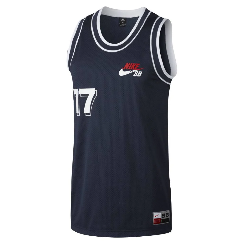 NIKE SB JERSEY "DREAM TEAM" OBSIDIAN / WHITE
