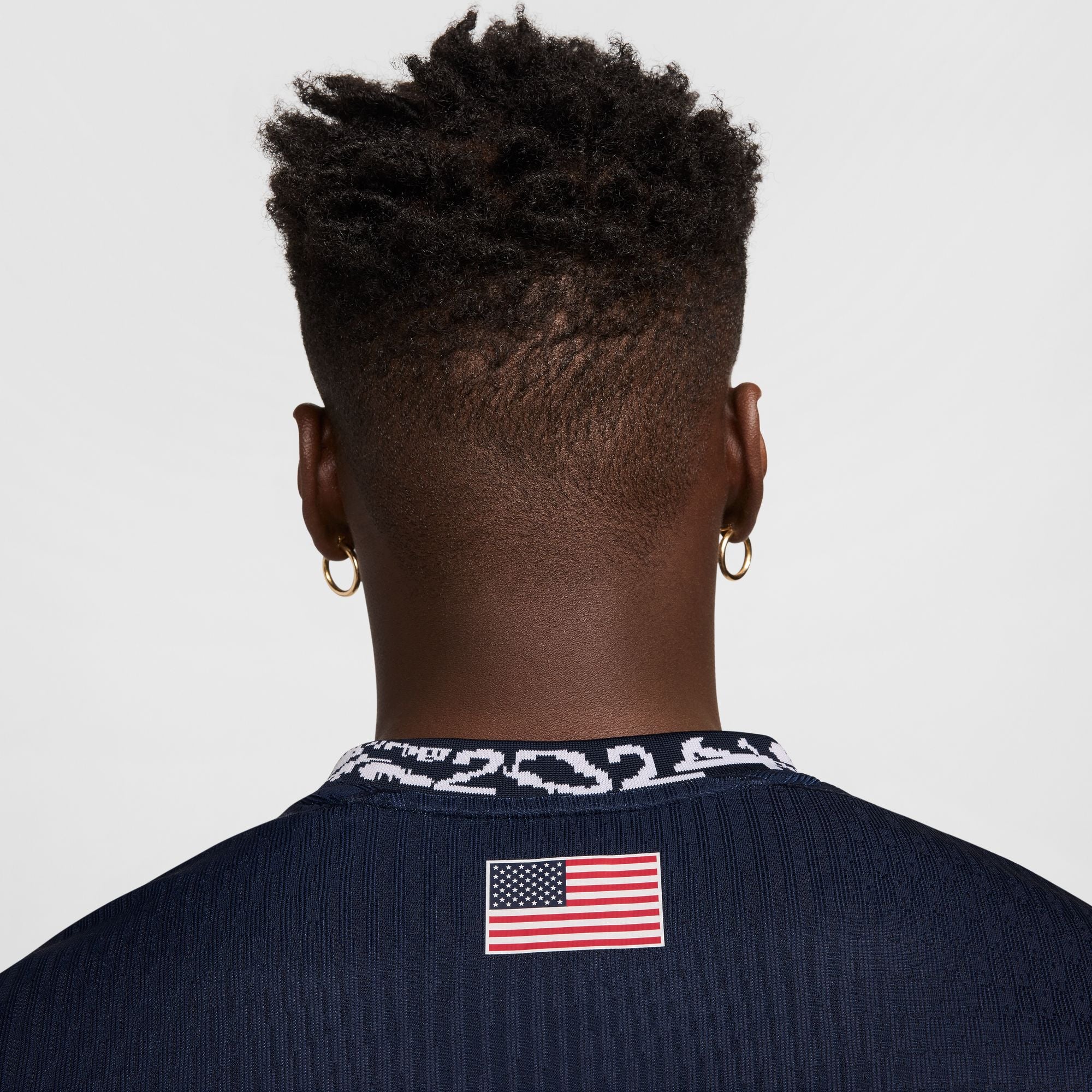 NIKE SB 2024 FEDERATION KIT DRI-FIT ADV SHORT-SLEEVE SKATE JERSEY USA OBSIDIAN/BRIGHT CRIMSON/WHITE - Image 7