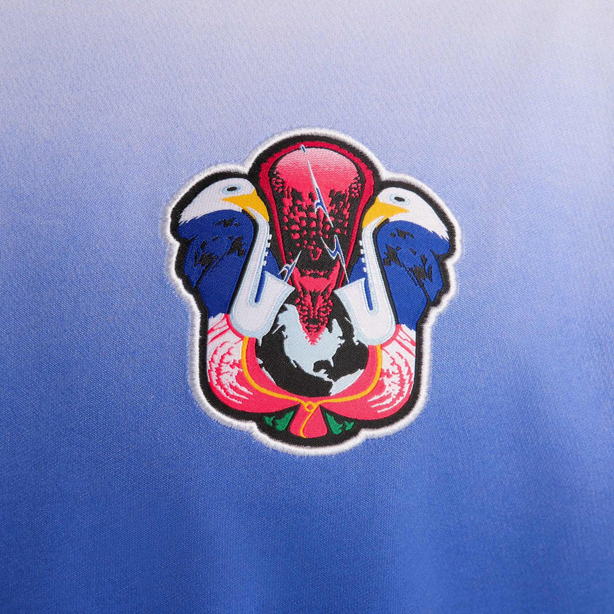 NIKE SB 2024 FEDERATION KIT LONG SLEEVE SKATE TEE USA WHITE - Image 4