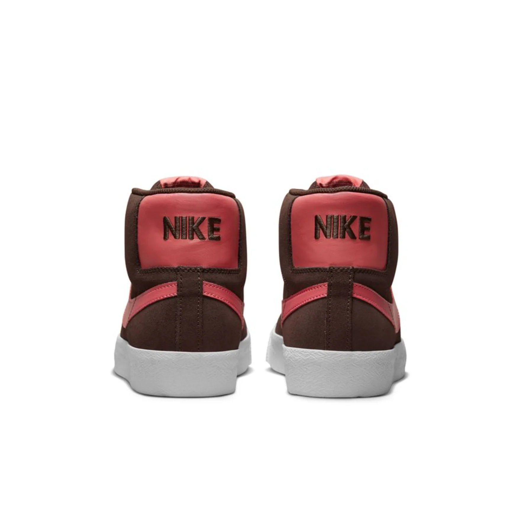 NIKE SB BLAZER MID BAROQUE BROWN / ADOBE / WHITE - Image 3