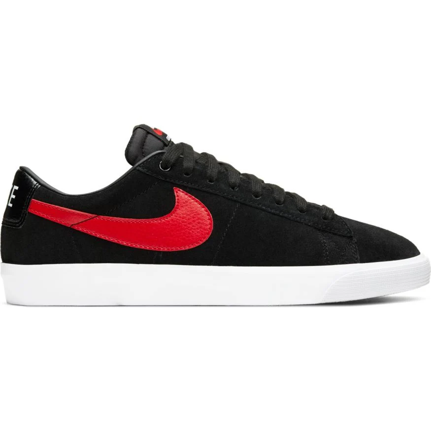 NIKE SB BLAZER LOW GT BLACK / UNIVERSITY RED