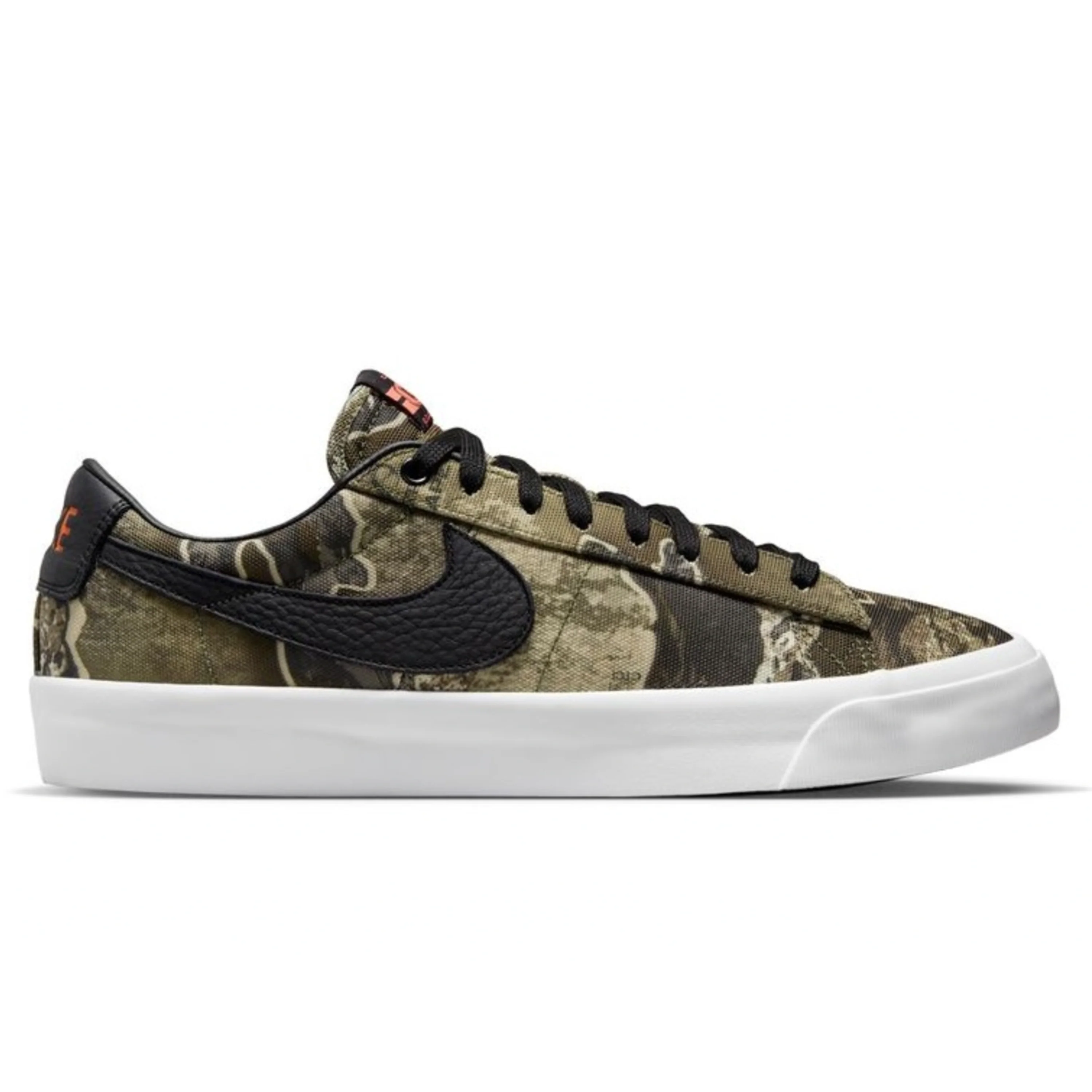 NIKE SB BLAZER LOW PRO GT BLACK / SAFETY ORANGE
