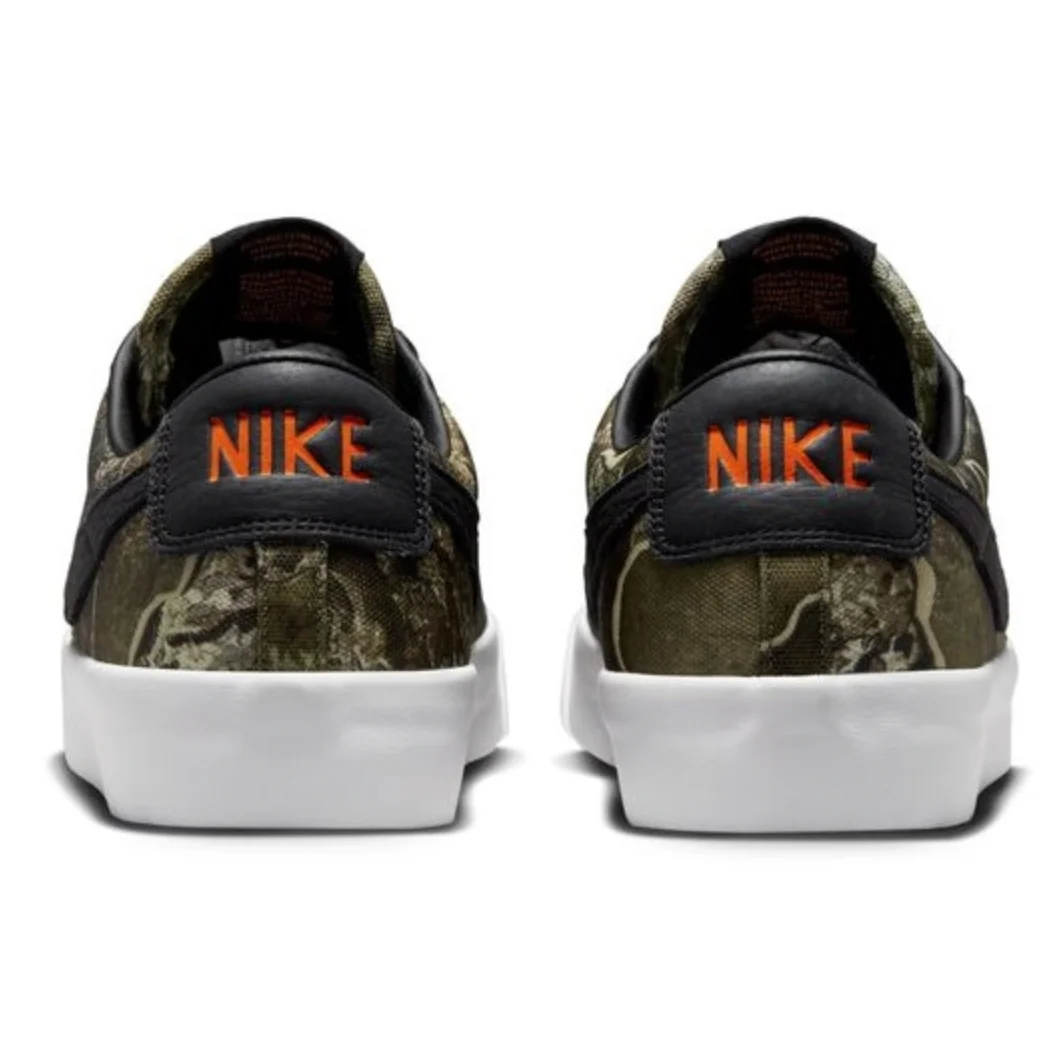 NIKE SB BLAZER LOW PRO GT BLACK / SAFETY ORANGE - Image 4