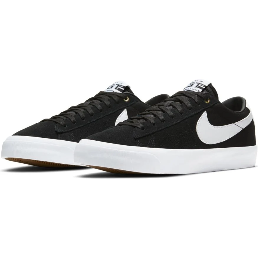 NIKE SB BLAZER LOW PRO GT BLACK/WHITE-BLACK - Image 3