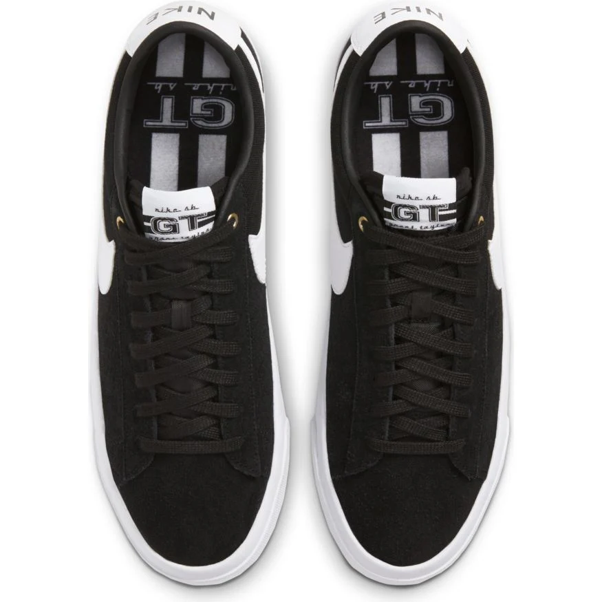 NIKE SB BLAZER LOW PRO GT BLACK/WHITE-BLACK - Image 4