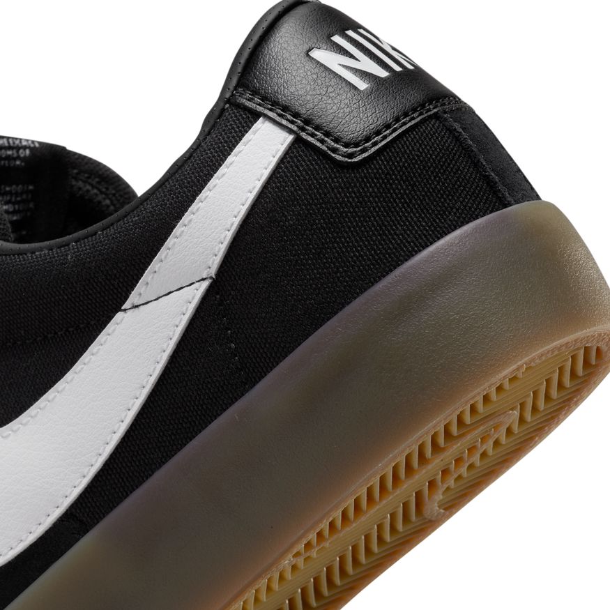 NIKE SB BLAZER LOW PRO GT BLACK / WHITE / GUM - Image 2