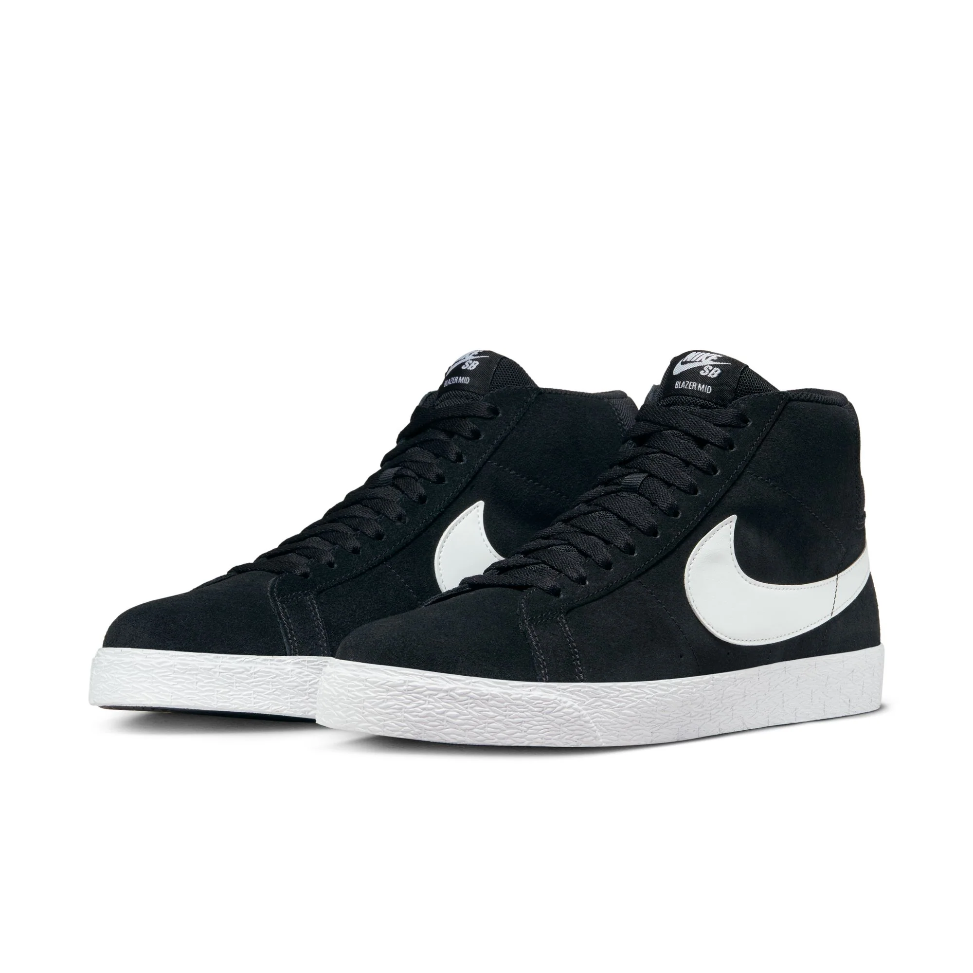 NIKE SB BLAZER MID BLACK / WHITE - Image 2