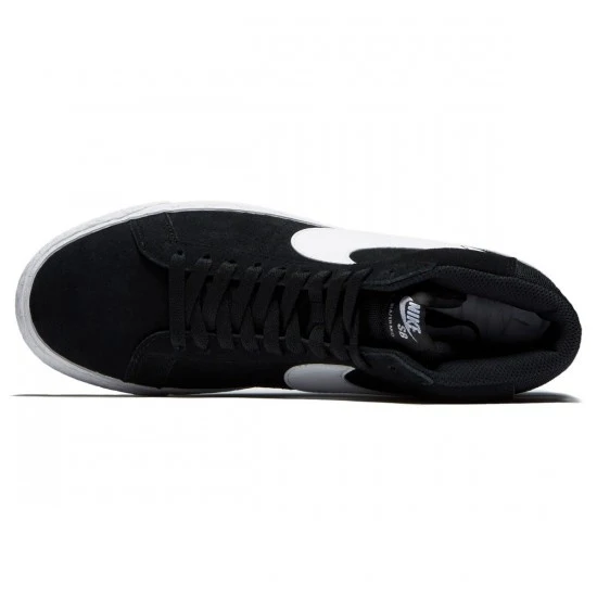 NIKE SB BLAZER MID BLACK / WHITE - Image 4