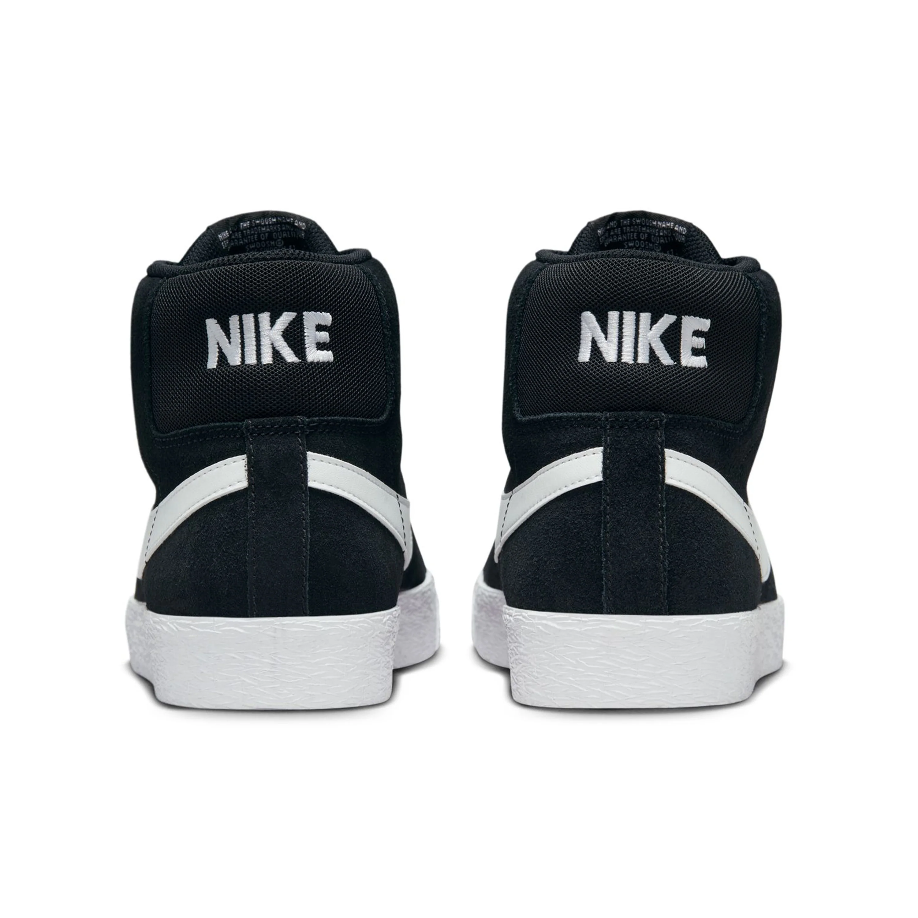 NIKE SB BLAZER MID BLACK / WHITE - Image 5