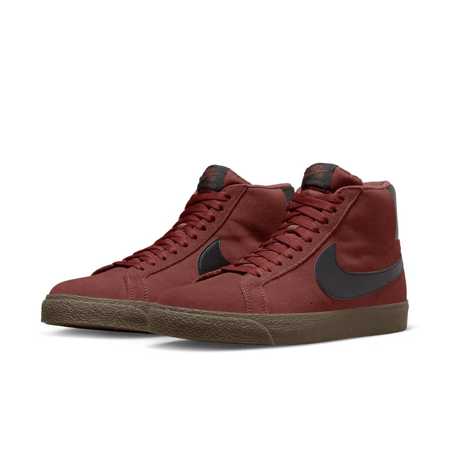 NIKE SB BLAZER MID OXEN BROWN / BLACK - Image 4