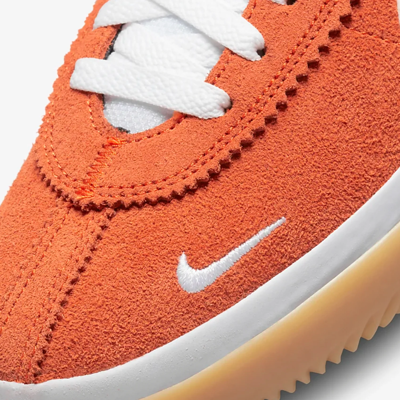 NIKE SB BRSB DEEP ORANGE / PINE GREEN / WHITE - Image 5