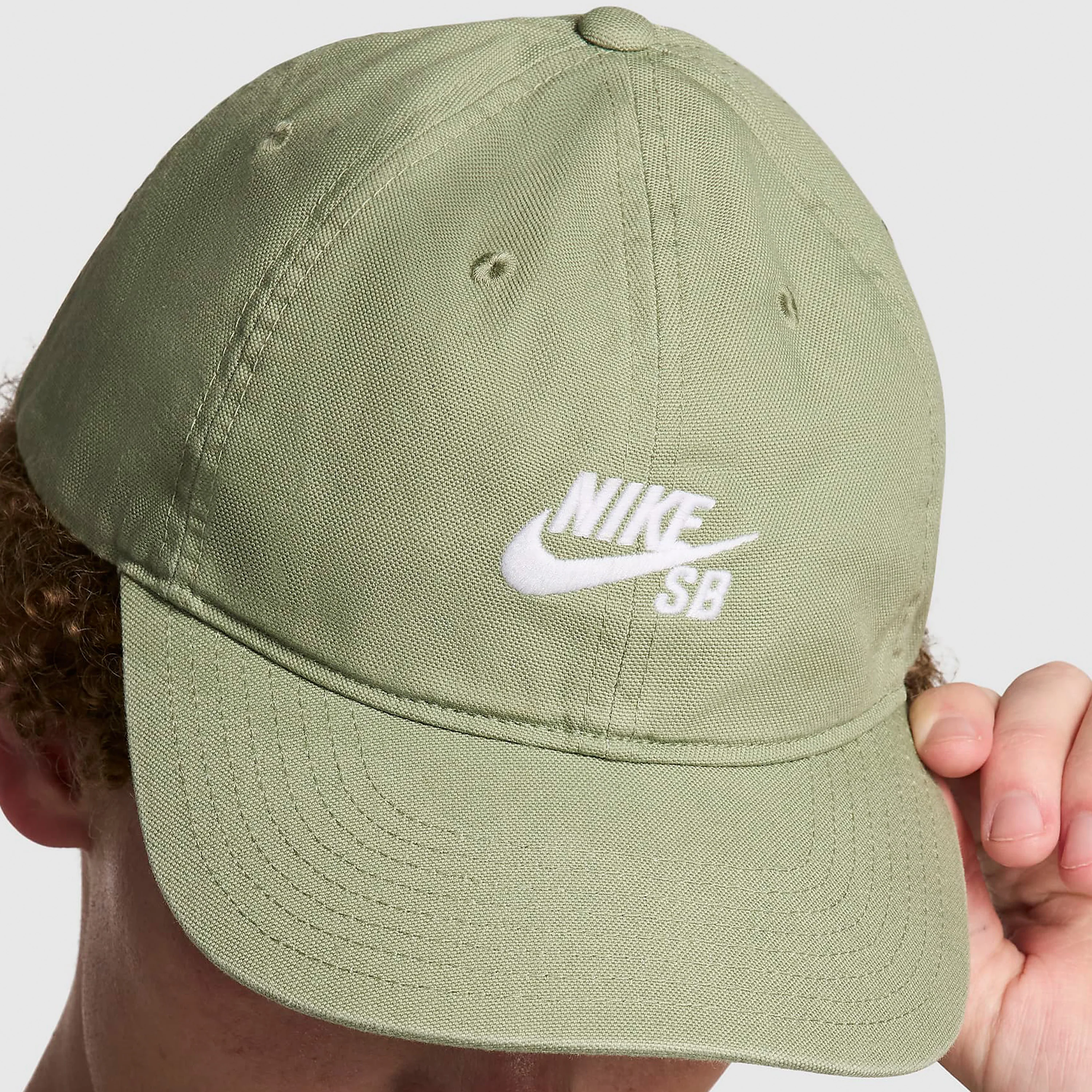 NIKE SB CLUB HAT OIL GREEN - Image 2