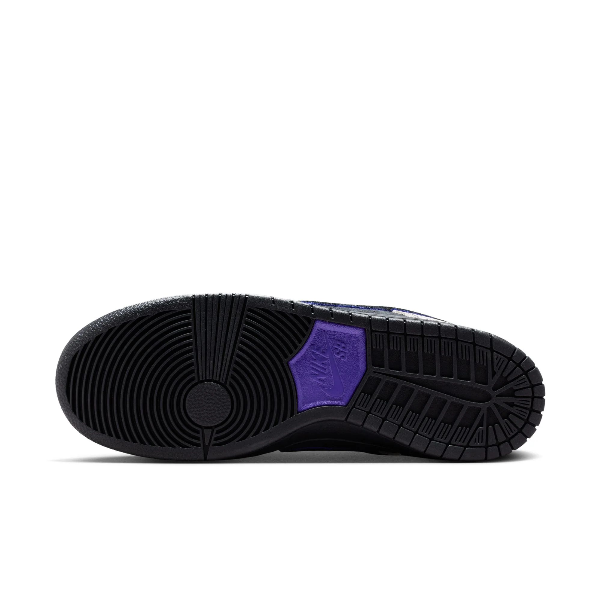 NIKE SB DASHAWN JORDAN DUNK LOW STRING / BLACK-BRIGHT SPRUCE-FIERCE PURPLE - Image 7