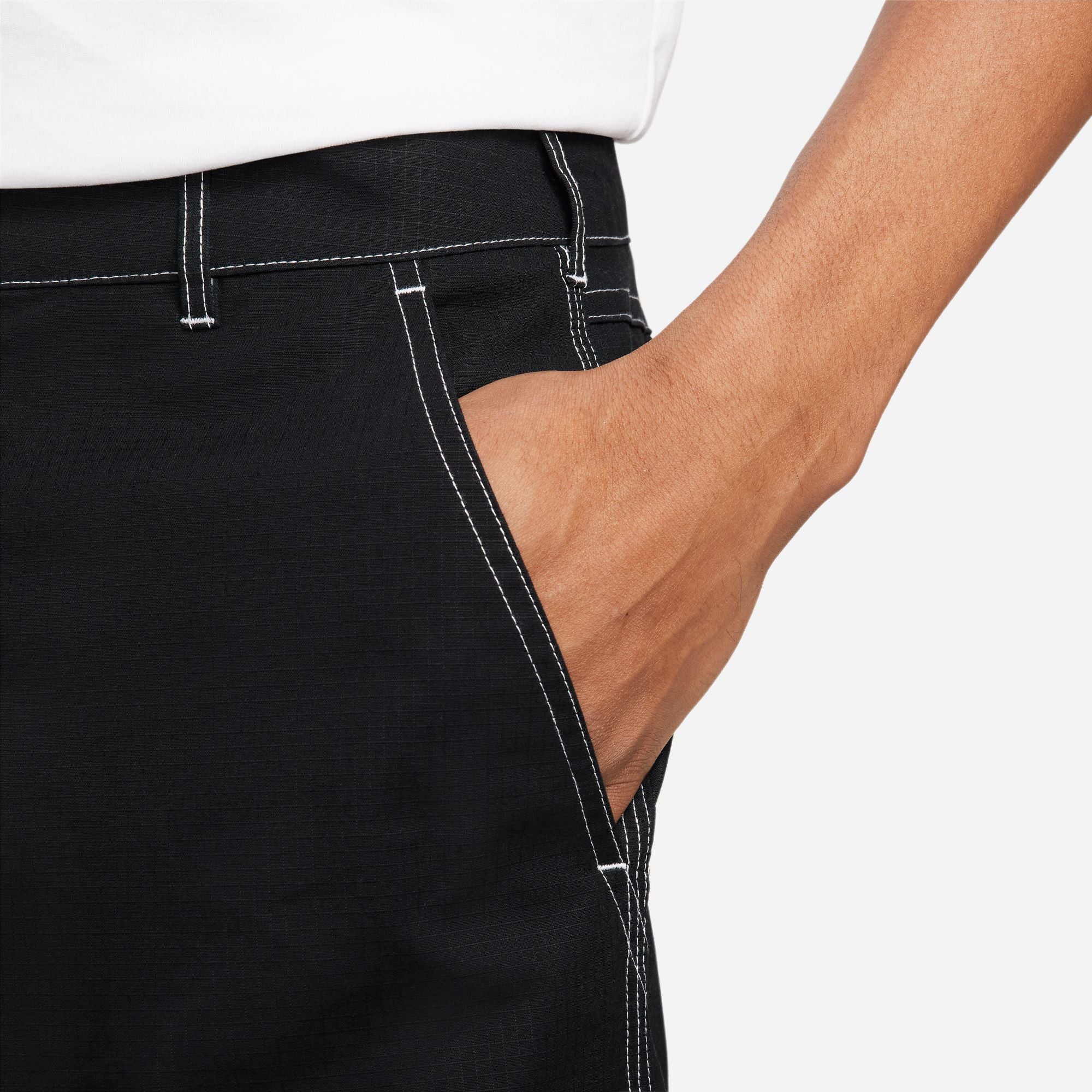 NIKE SB DOUBLE KNEE SKATE PANTS BLACK - Image 5