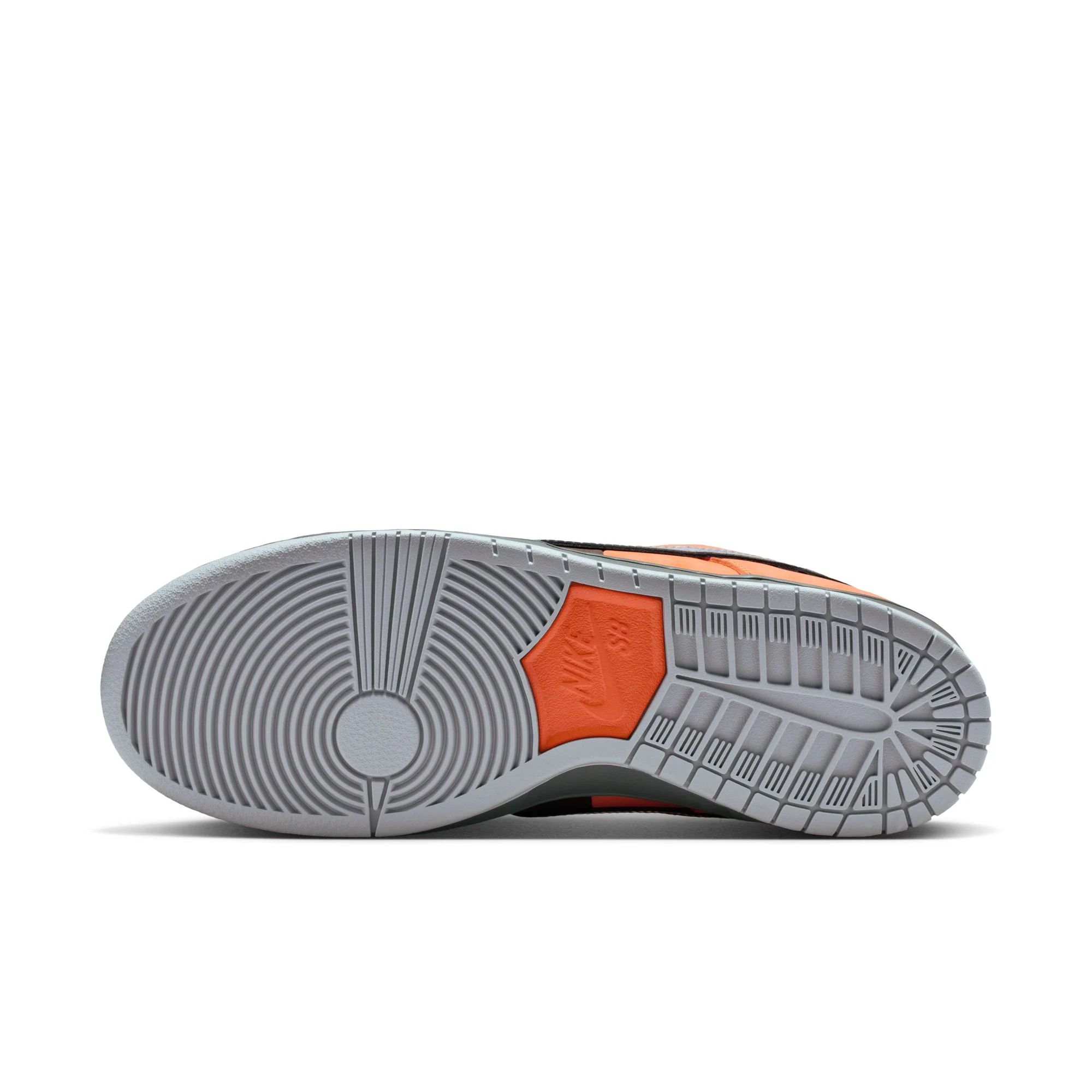 NIKE SB DUNK LOW PRO "FAST PASS" SAFETY ORANGE / WOLF GREY-BAROQUE BROWN - Image 5