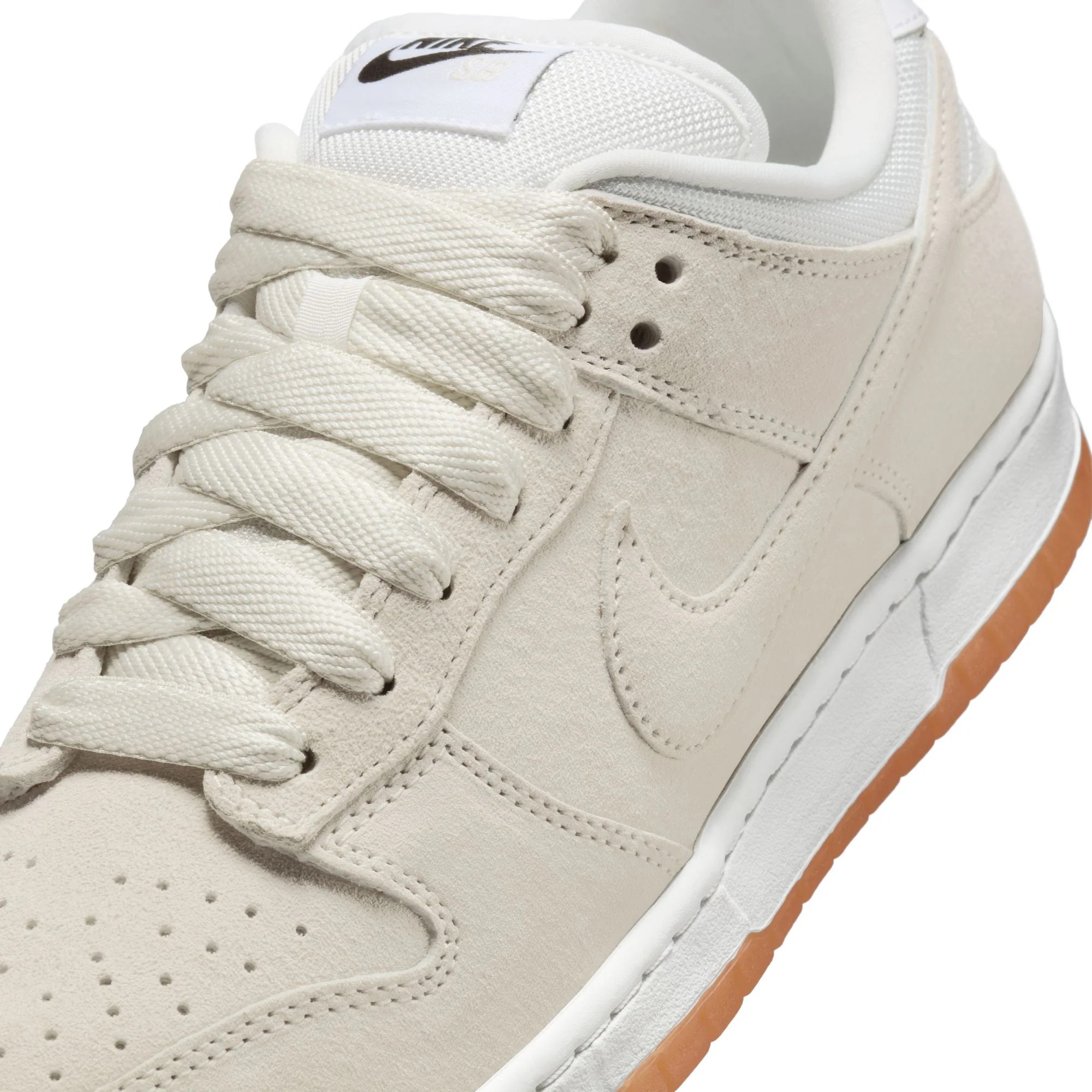 NIKE SB DUNK LOW PRO B PALE IVORY / SUMMIT WHITE - Image 6