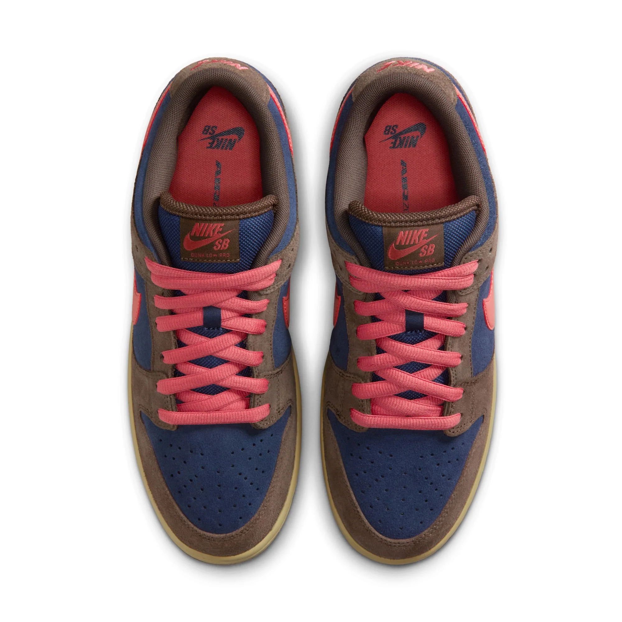 NIKE SB DUNK LOW PRO BAROQUE BROWN / ADOBE-MIDNIGHT NAVY - Image 4