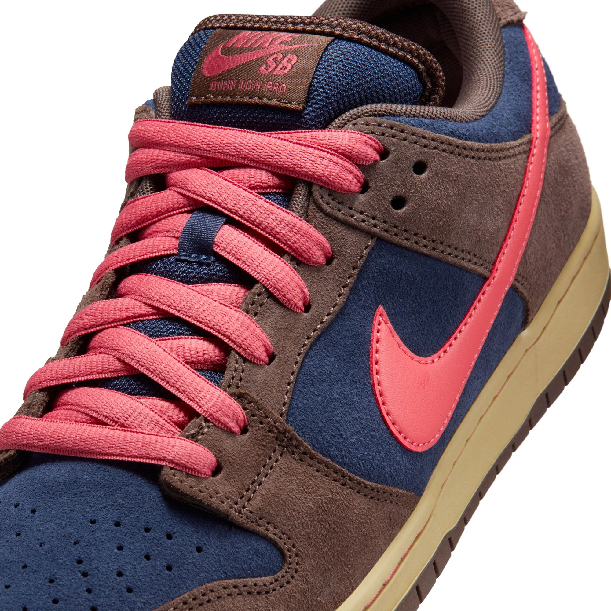 NIKE SB DUNK LOW PRO BAROQUE BROWN / ADOBE-MIDNIGHT NAVY - Image 7