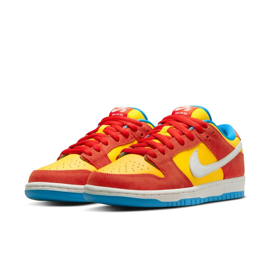 NIKE SB DUNK LOW PRO "BARTS" HABANERO RED - Image 8