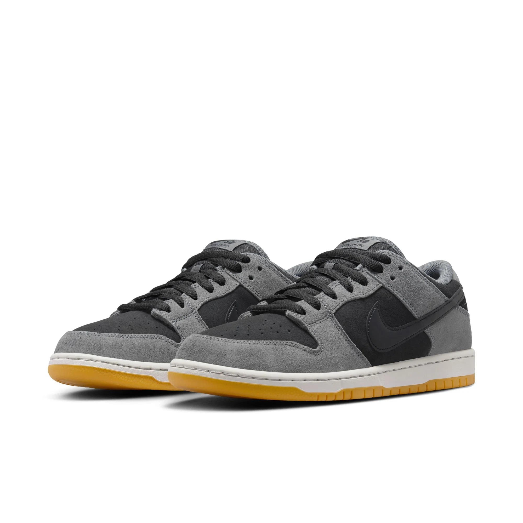 NIKE SB DUNK LOW PRO DK SMOKE GREY / BLACK-SMOKE GREY - Image 2