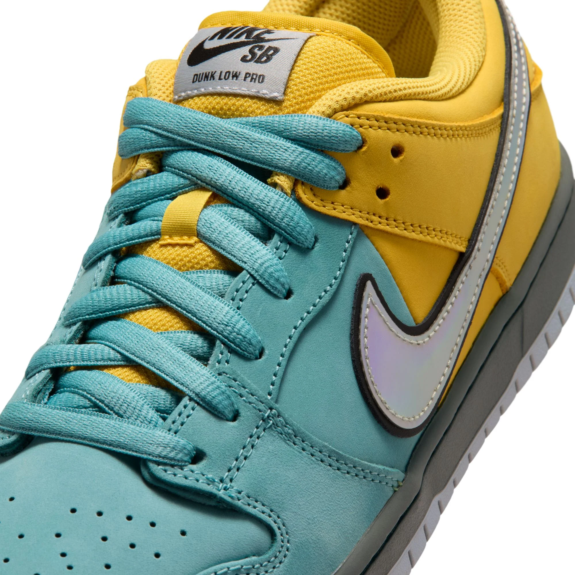 NIKE SB DUNK LOW PRO LIGHTENING / WOLF GREY-DENIM TURQ - Image 8