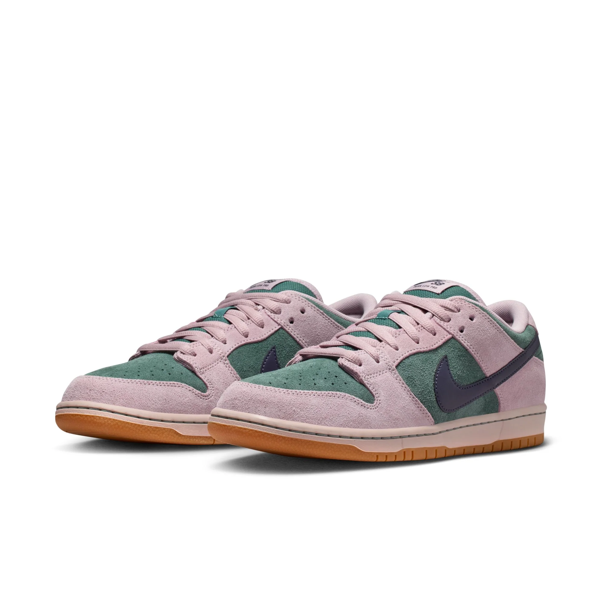 NIKE SB DUNK LOW PRO MINERAL SLATE / DARK RAISIN-PARTICLE ROSE - Image 2
