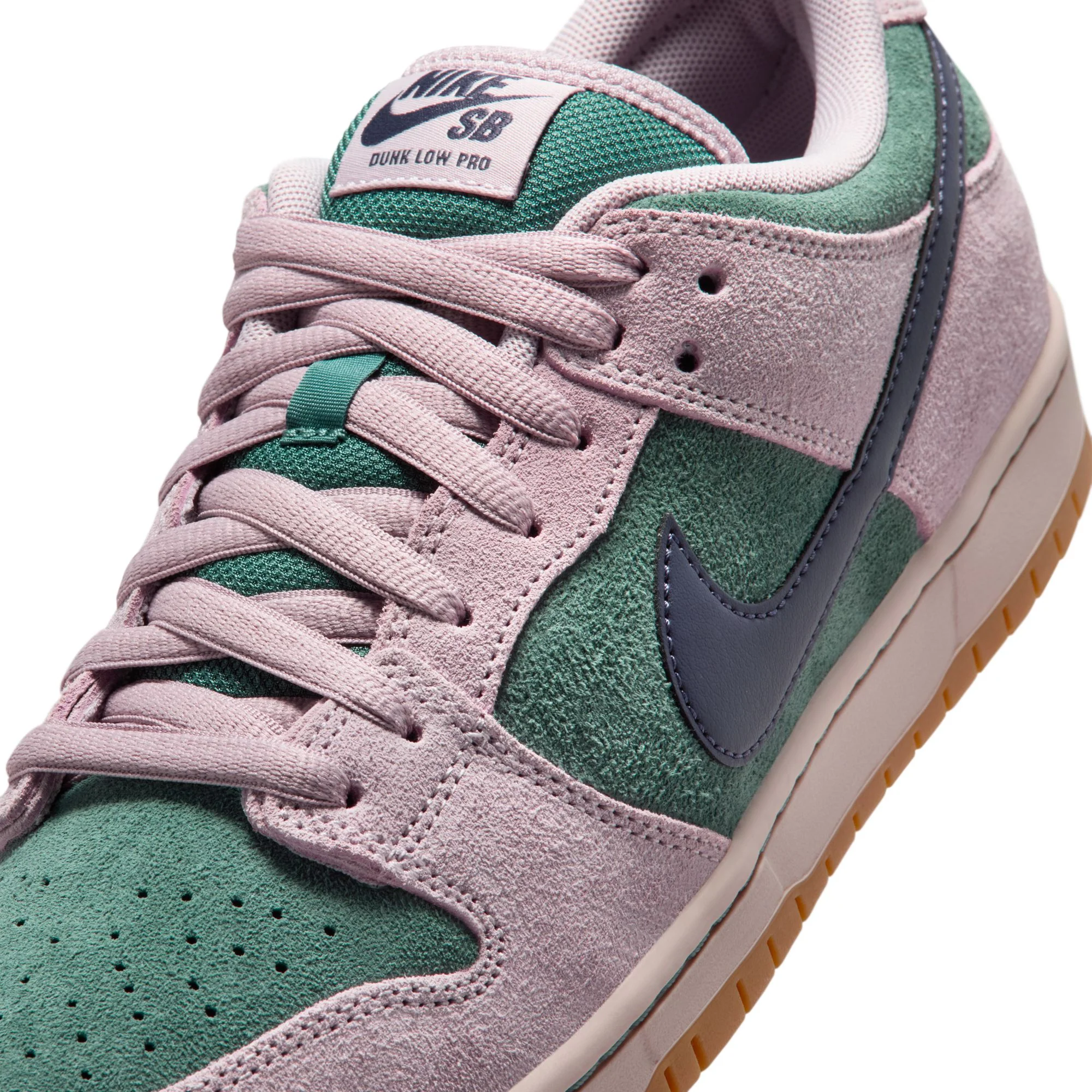 NIKE SB DUNK LOW PRO MINERAL SLATE / DARK RAISIN-PARTICLE ROSE - Image 7