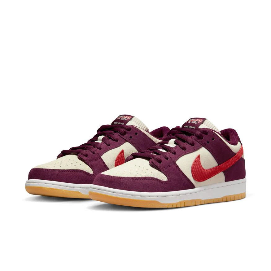 NIKE SB DUNK LOW PRO "SKATE LIKE A GIRL" DARK BEETROOT / CRIMSON - Image 12