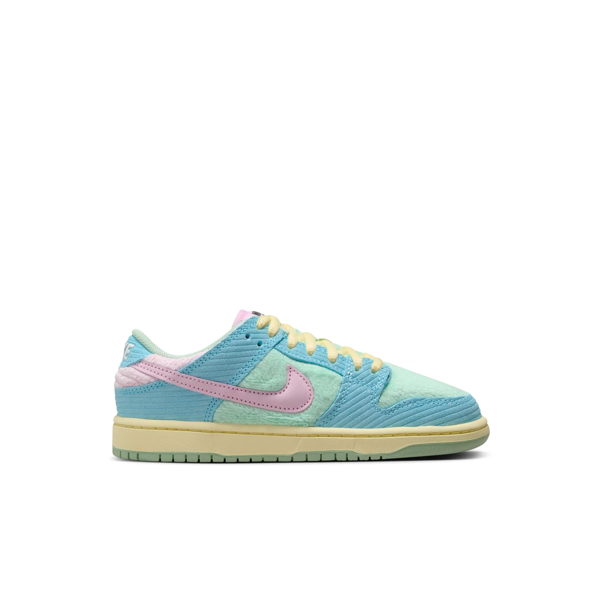 NIKE SB DUNK LOW PRO VERDY PS BLUE GAZE/ARCTIC PINK-BICYCLE YELLOW