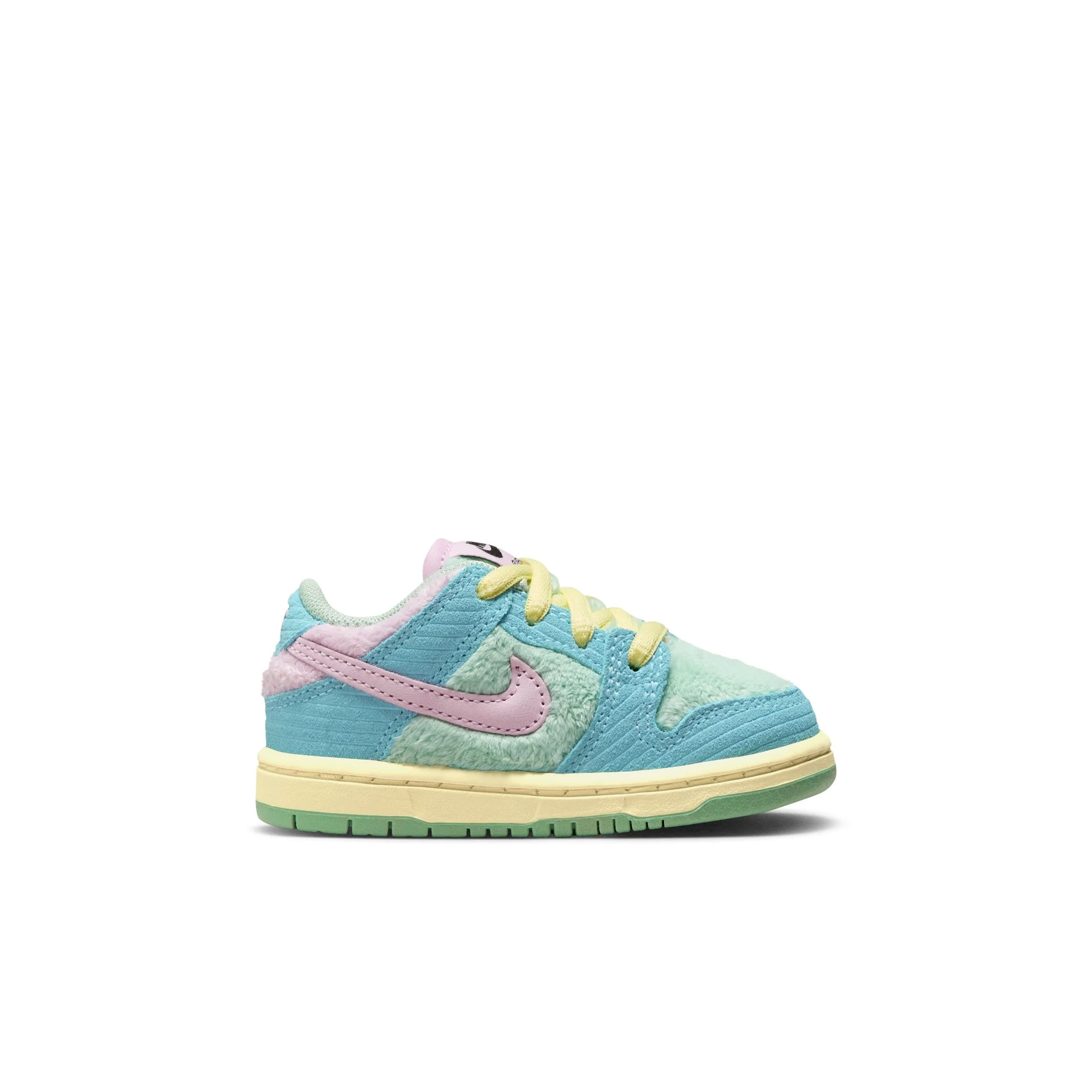 NIKE SB DUNK LOW PRO VERDY TD BLUE GAZE/ARCTIC PINK-BICYCLE YELLOW