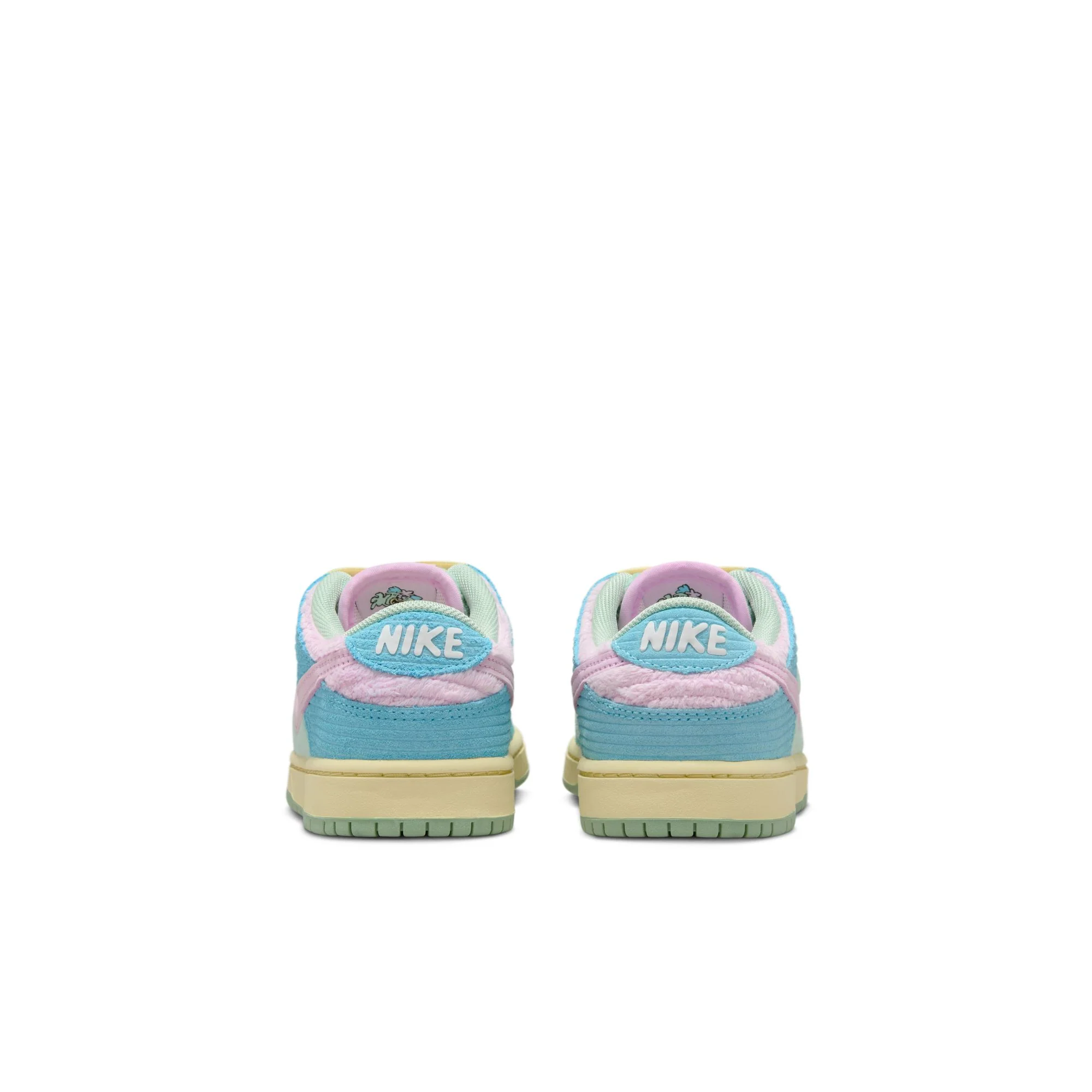 NIKE SB DUNK LOW PRO VERDY TD BLUE GAZE/ARCTIC PINK-BICYCLE YELLOW - Image 6
