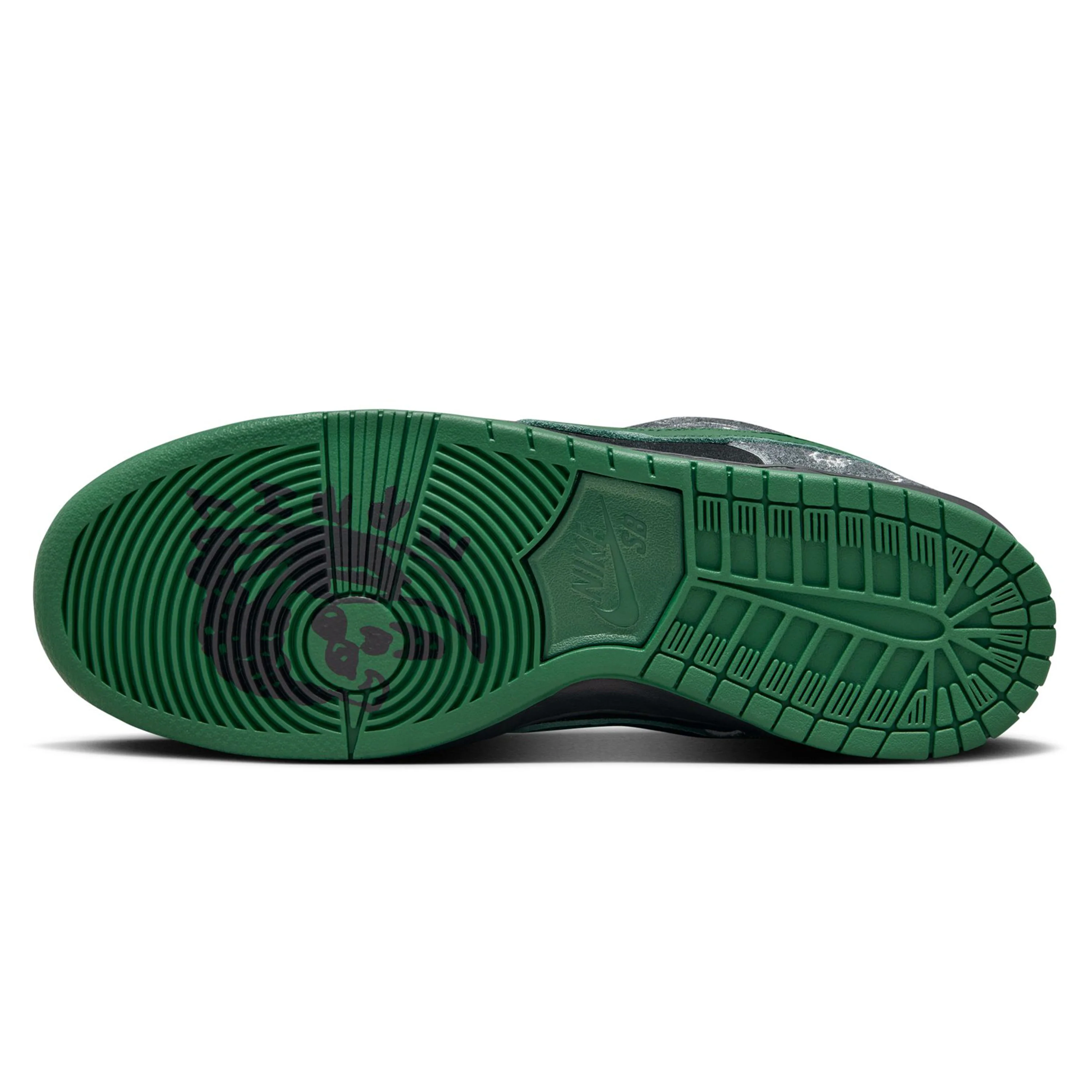 NIKE SB DUNK LOW X THERE BLACK/GORGE GREEN-SUMMIT WHITE - Image 2