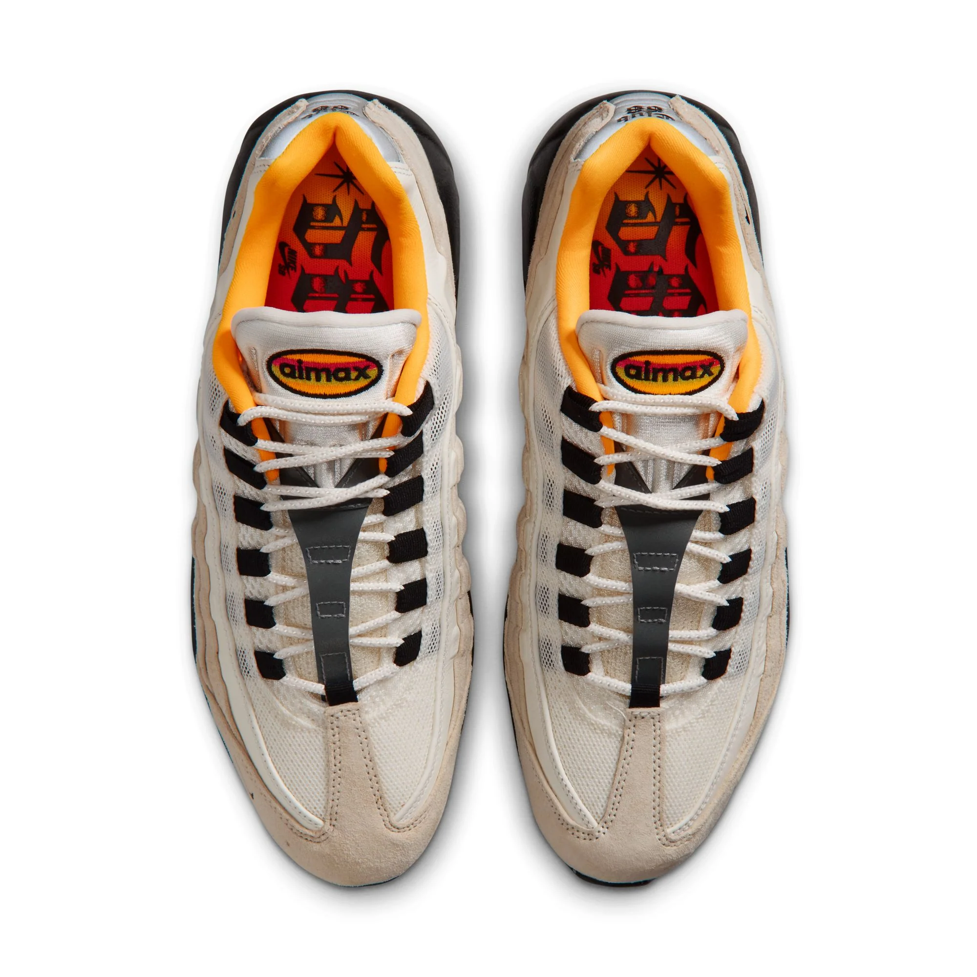 NIKE SB FC PACK AIR MAX 95 "CLUB 58" SAIL / LASER ORANGE - Image 7