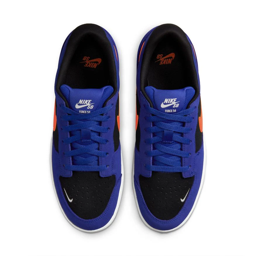 NIKE SB FORCE 58 CONCORD / TEAM ORANGE-BLACK-CONCORD - Image 5